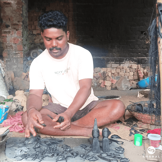 Vikas Baghel- Dhokra Artist - Coshal
