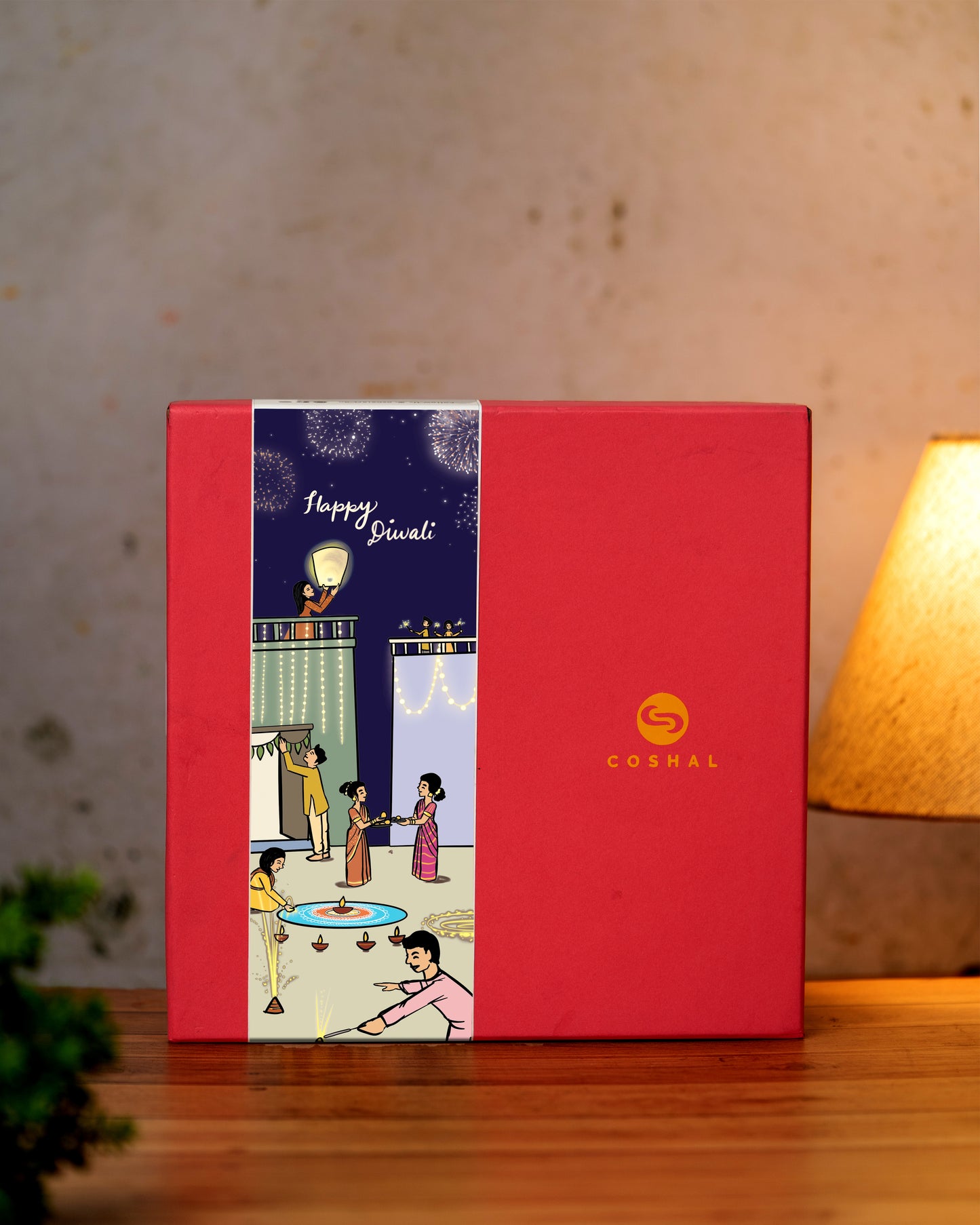 COSHAL Laxmi Ganesh Set Idol Showpiece, Wooden Hand Painted Plated Lakshmi Ganesha Idols for Diwali Gifts Puja, Set 1