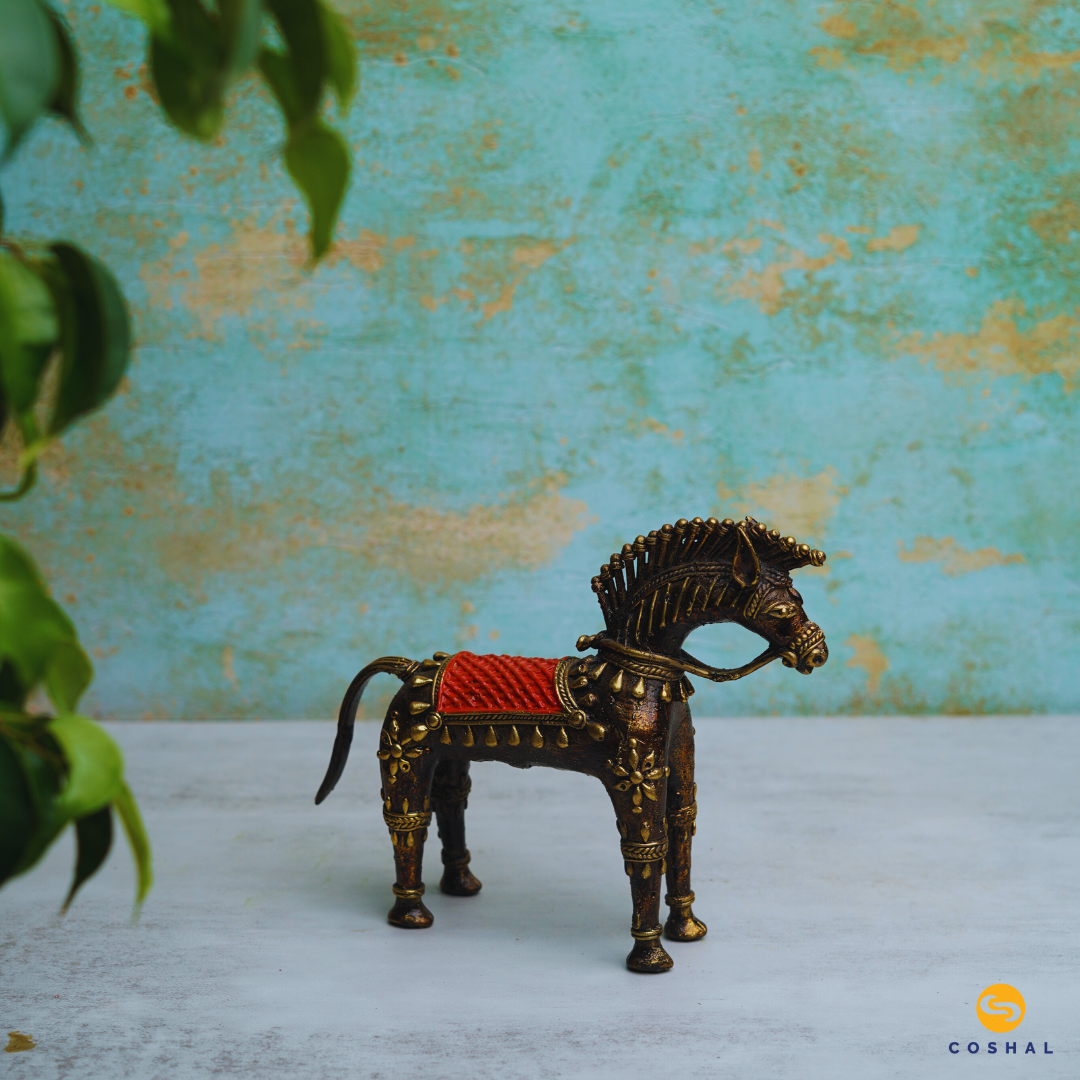 Brass Horse | Best for table decor | Coshal | CD78