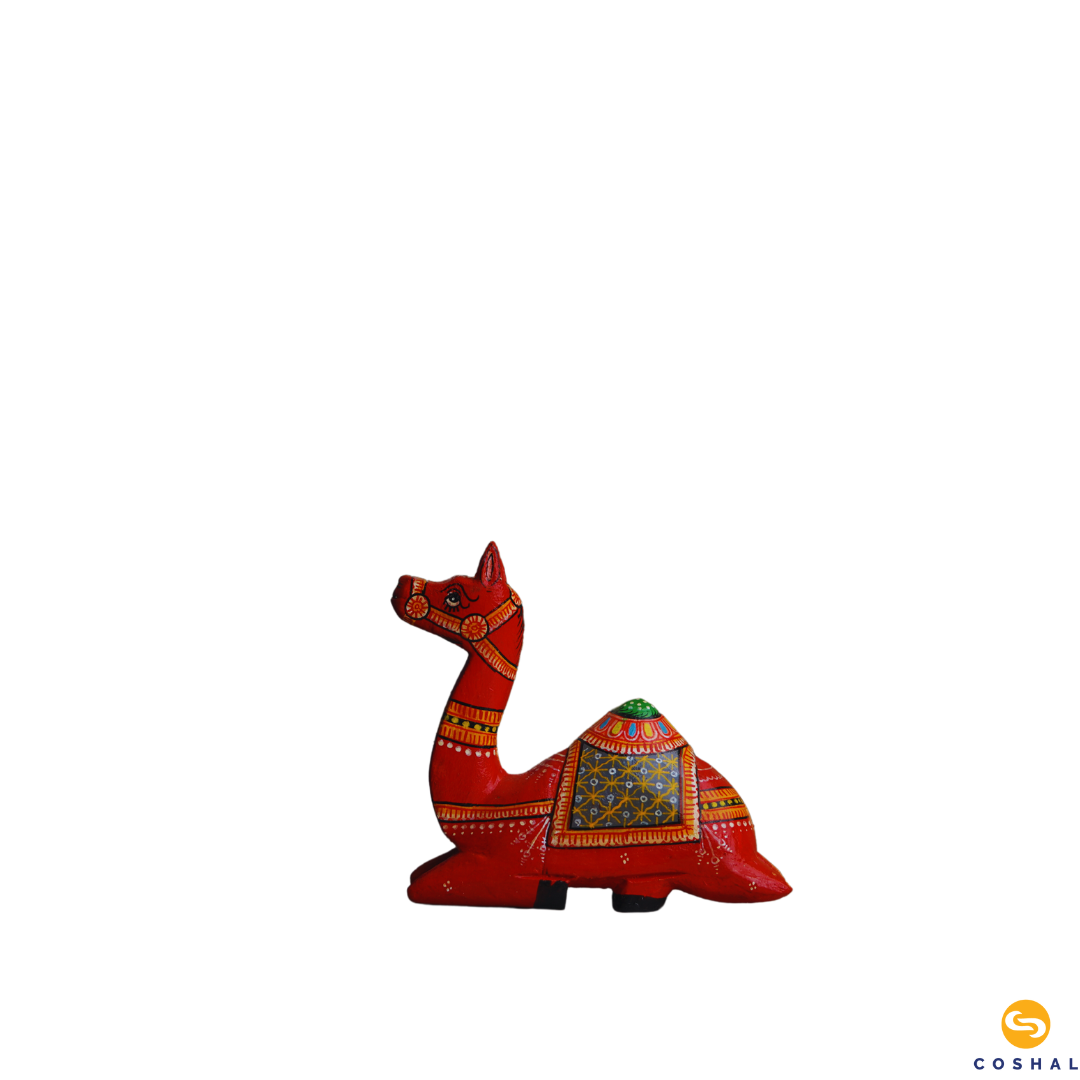 Sitting Camel | Red| Best for table decor | Coshal | OD12