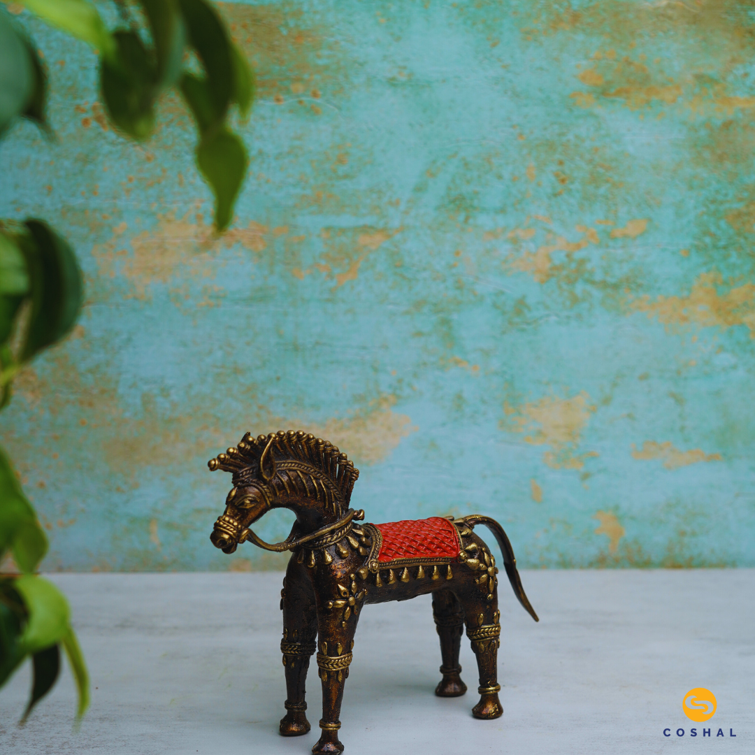 Brass Horse | Best for table decor | Coshal | CD78
