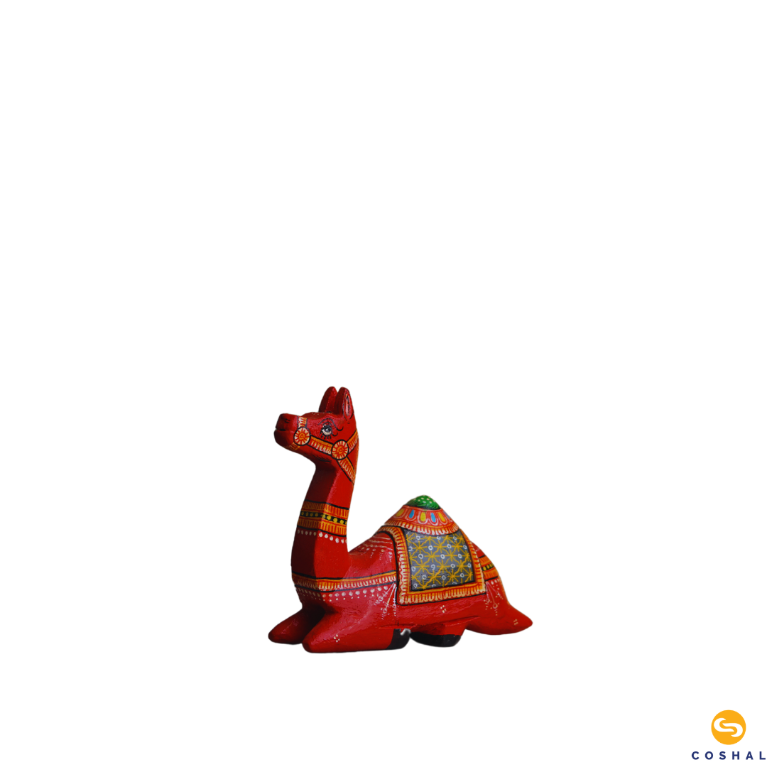 Sitting Camel | Red| Best for table decor | Coshal | OD12