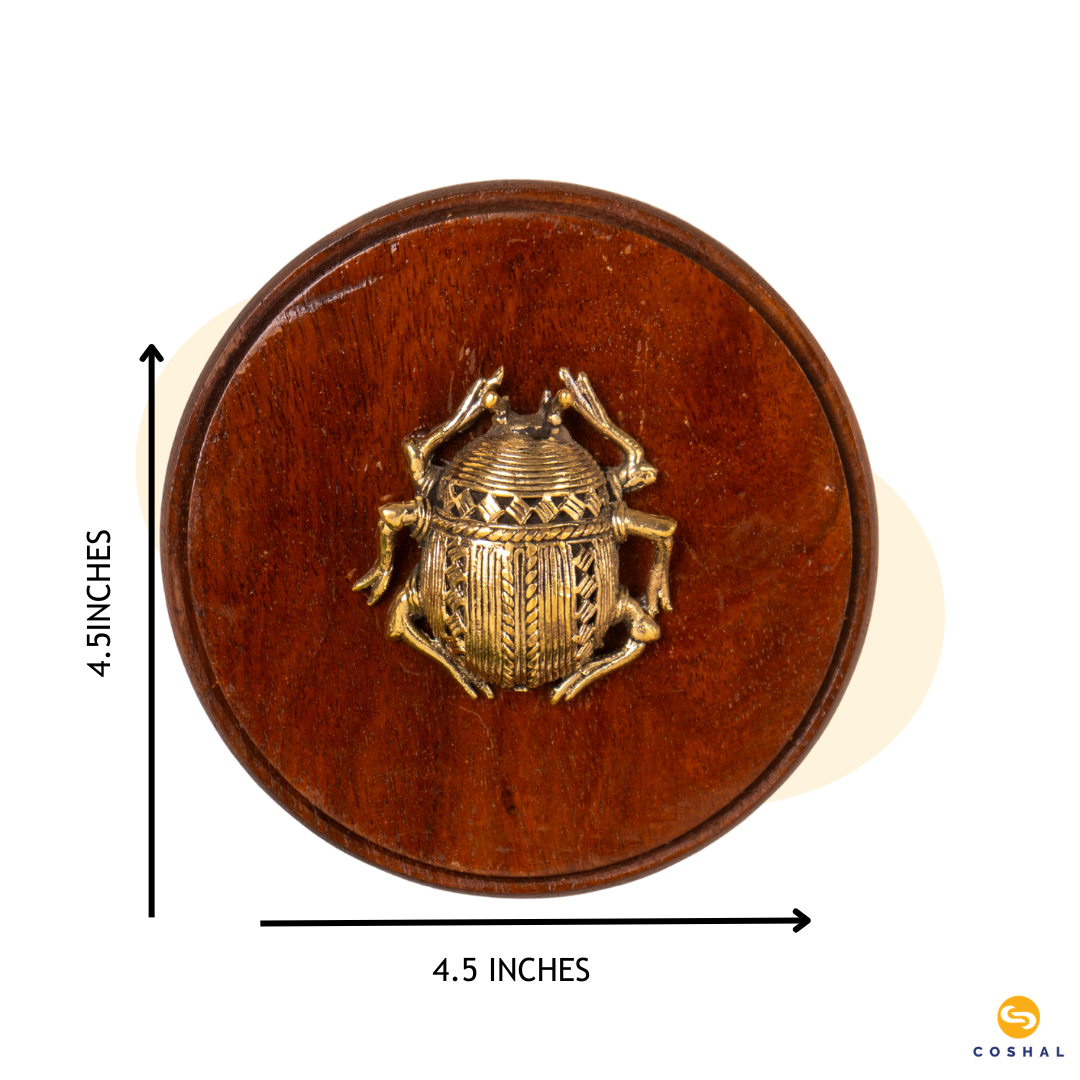 Auspicious Beetle Desk & Wall Plaque