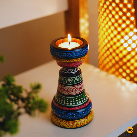 Candle Stand for Home Decoration | Pattachitra | Coshal | OD56