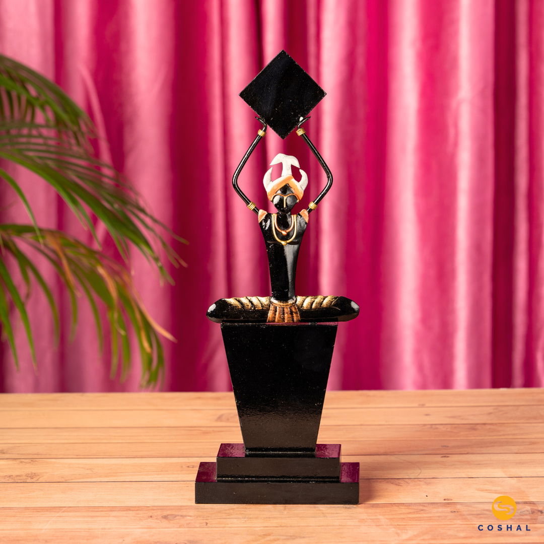 Coshal Wrought Iron Tribal Figures Metal For Mementos | CM02 1