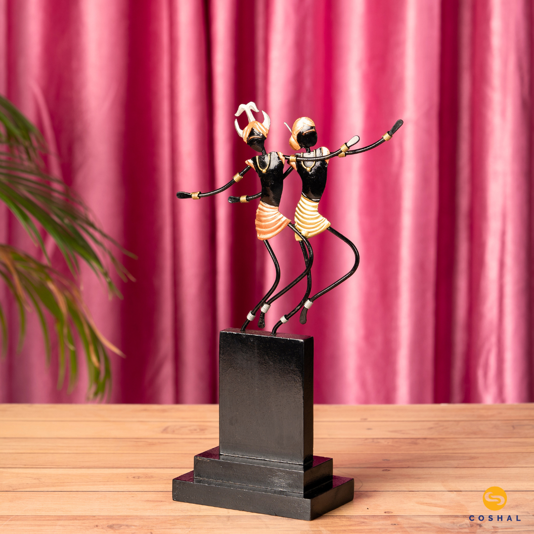 Coshal Wrought Iron Tribal Figures Metal For Mementos | Coshal | CM05 2