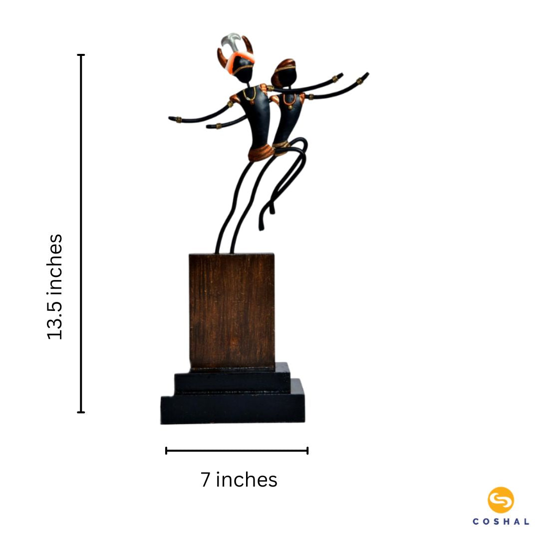 Coshal Wrought Iron Tribal Figures Metal For Mementos | Coshal | CM05 5