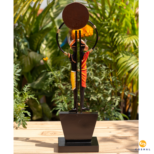 Coshal Wrought Iron Tribal Figures Metal For Mementos | Coshal | CM06 1