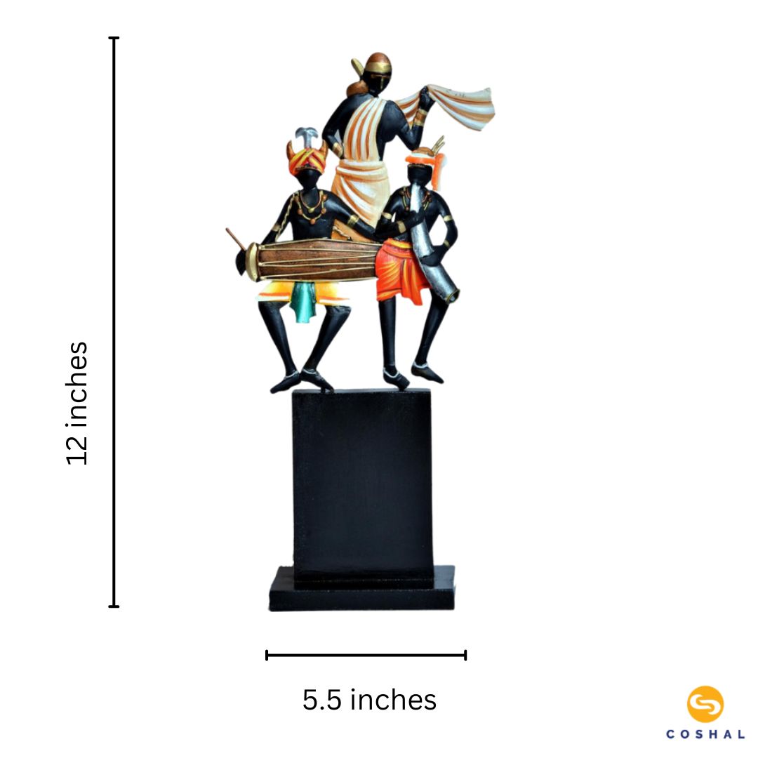 Coshal Wrought Iron Tribal Figures Metal For Mementos | Coshal | CM08 3