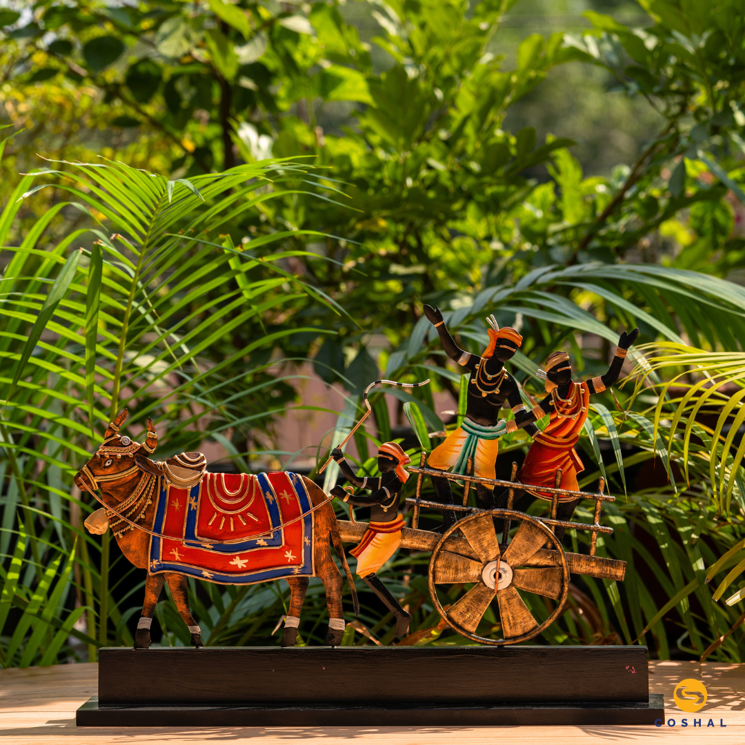 Coshal Wrought Iron Tribal Figures Metal For Mementos | Coshal | CM16 1