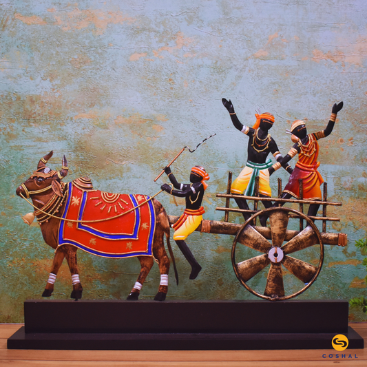 Coshal Wrought Iron Tribal Figures Metal For Mementos | Coshal | CM16 2