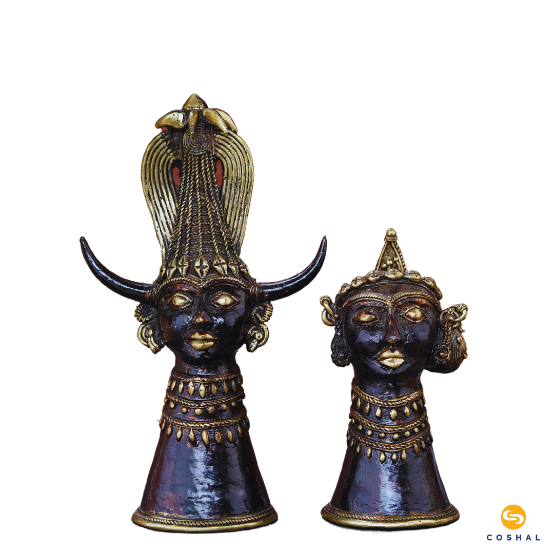 Madia Madin | Best for table decor | Bastar Dhokra Art | Room Decor | Coshal | CD49 7