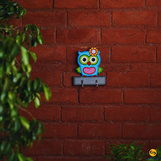 Owl Keyholder | Pattachitra | Best for Wall Decor | Coshal | OD47 1