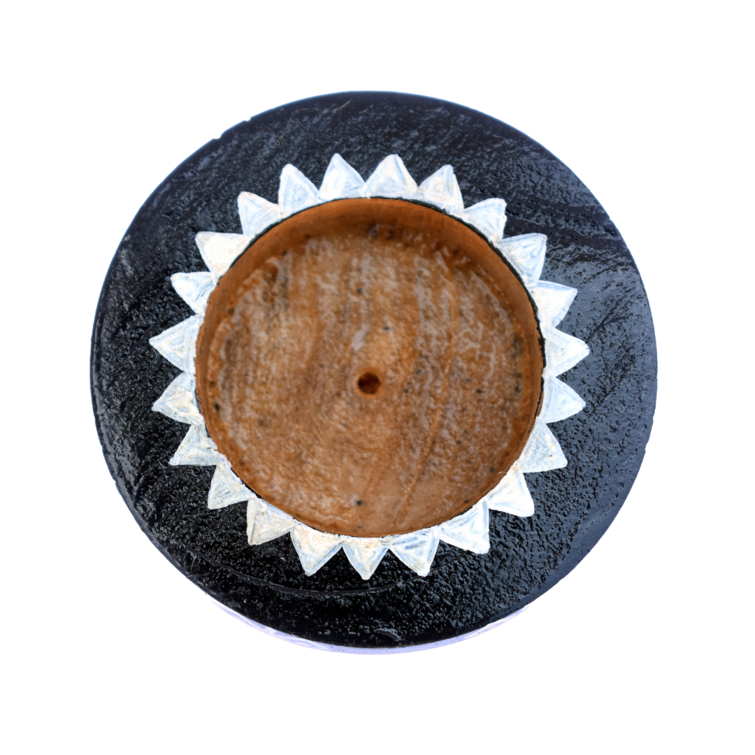 Coshal Arts Wooden Tealight Holder 5