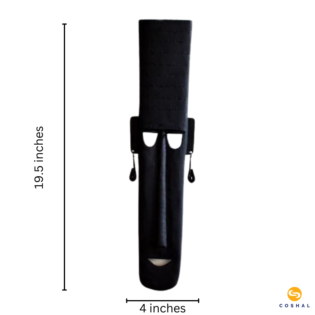 Coshal Wrought Iron Mask Wall Hanging 3