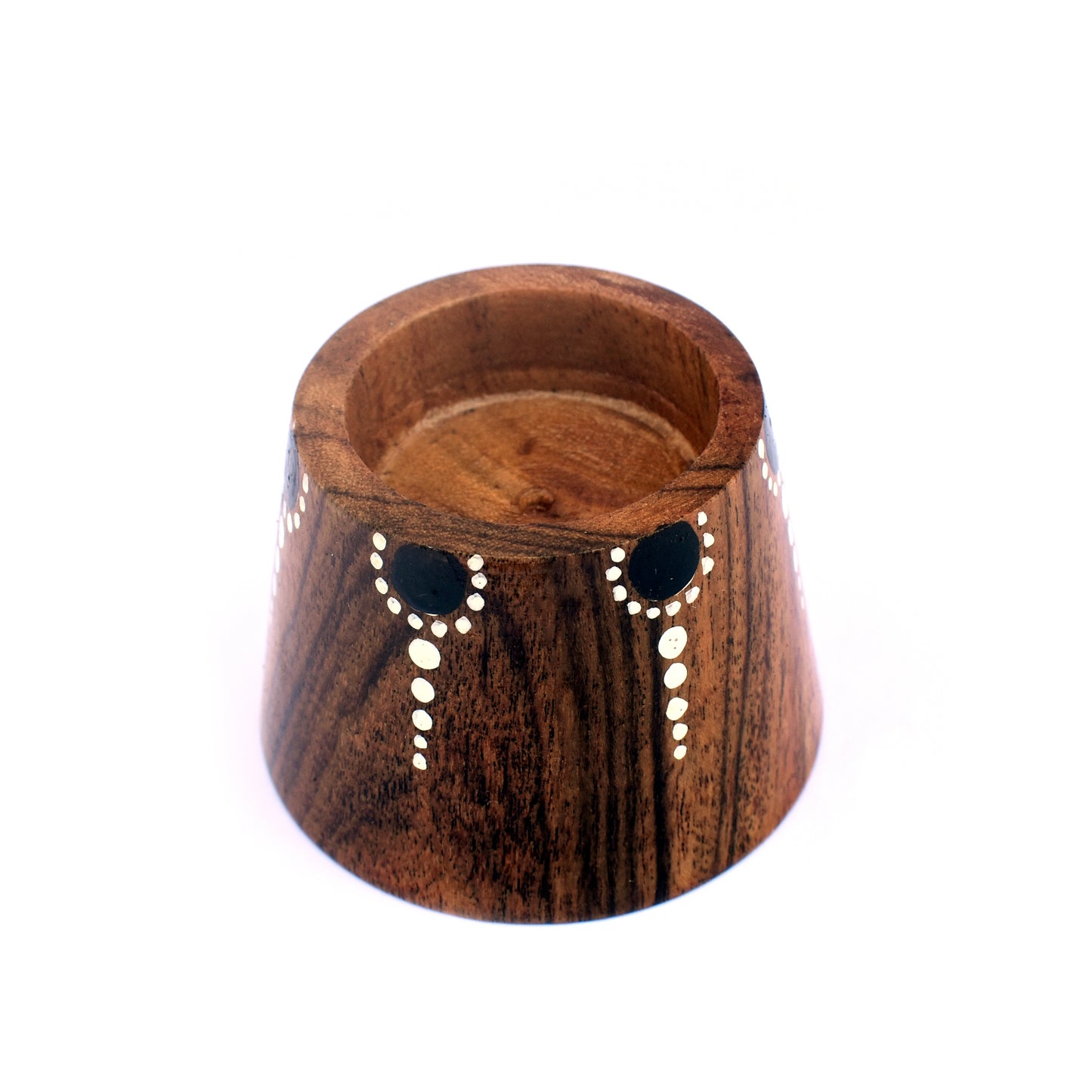 Coshal Arts Wooden Tealight Holder 3