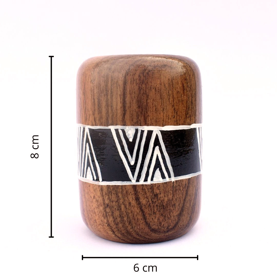 Coshal Arts Wooden Tealight Holder 4