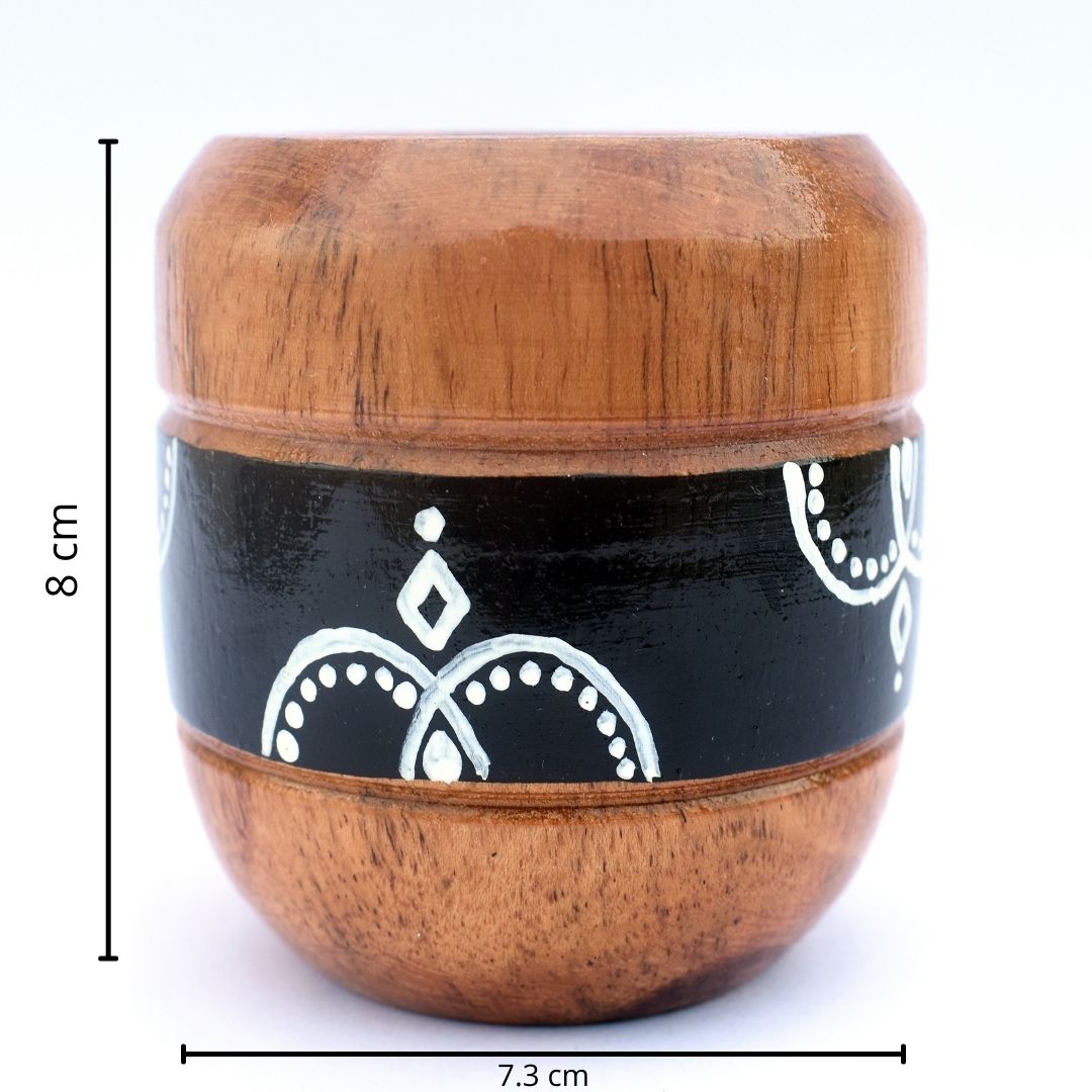 Coshal Arts Wooden Tealight Holder 4