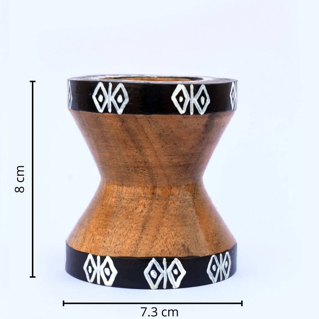 Coshal Arts Wooden Tealight Holder 4