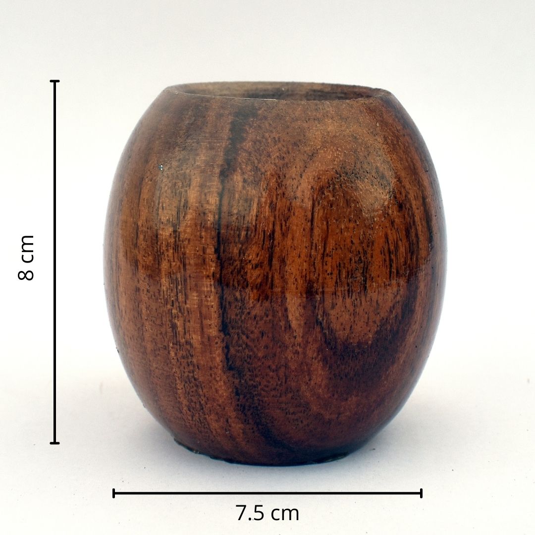 Coshal Arts Wooden Tealight Holder 4