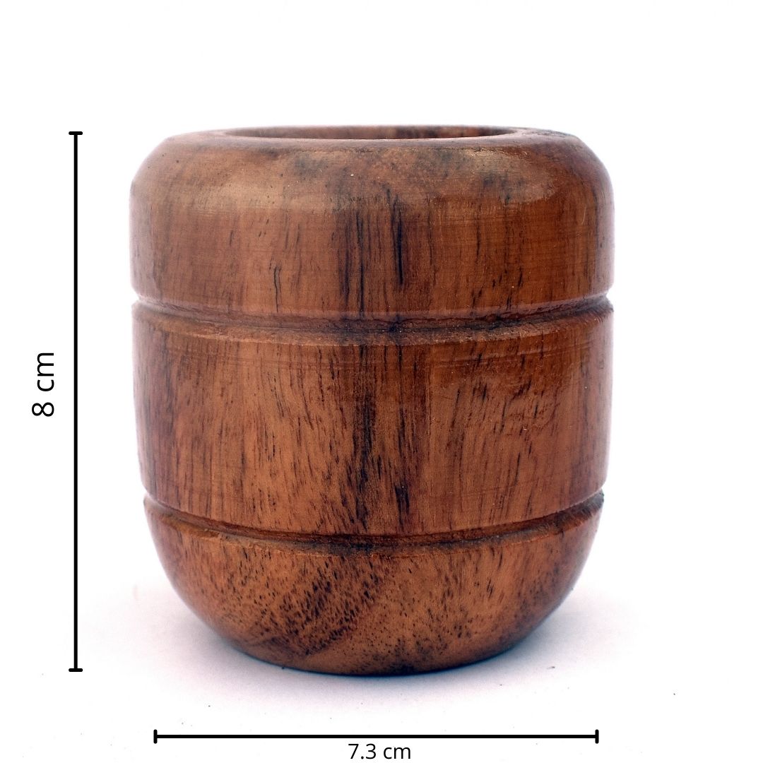 Coshal Arts Wooden Tealight Holder 4