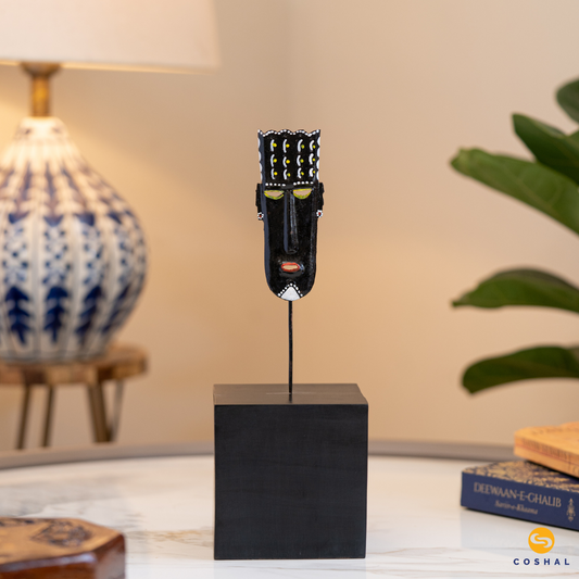 Handmade Wrought Iron Tribal Figures | Table Decor for Home and Office | Coshal | CI30 1