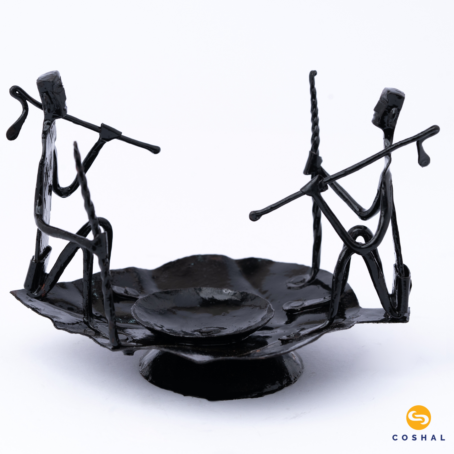 Tealight Holder | Wrought Iron | Gifting & Home Décor for Diwali & Christmas | Coshal | CI12 4