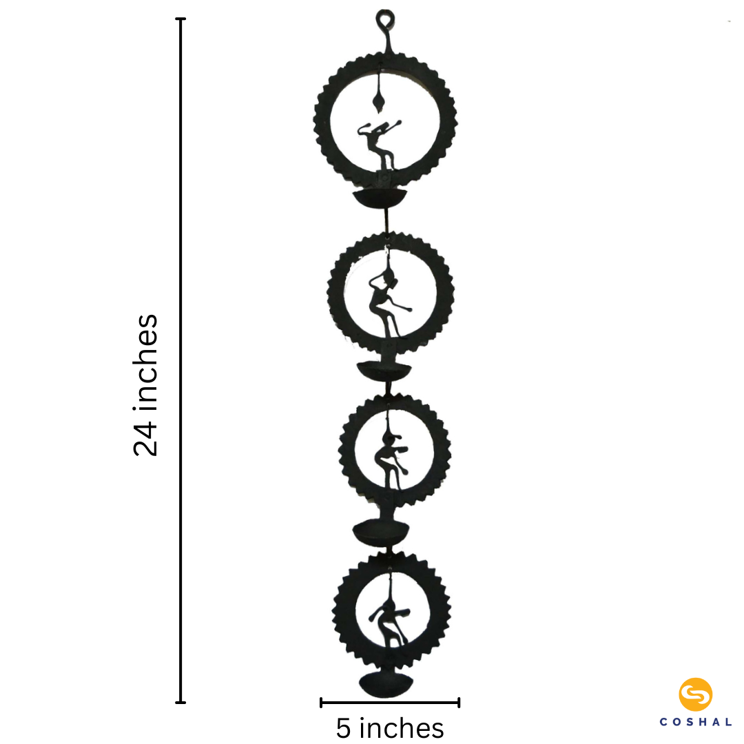 Wall Hangings For Living Room | Wrought Iron Decorative pieces | Joda Laman | Coshal | CI10 3
