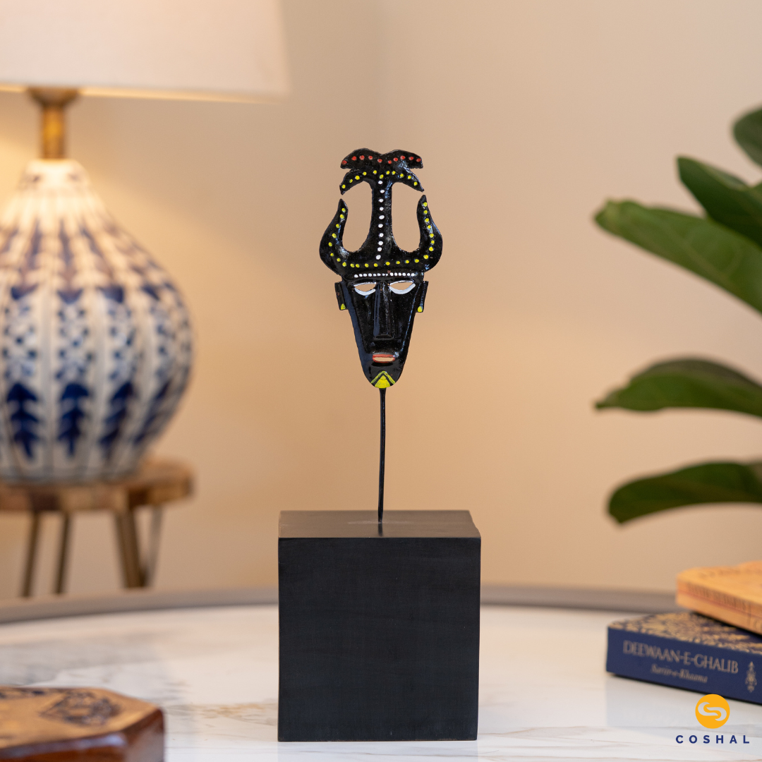 Wrought Iron Tribal Figures | Chhattisgarh Pitwa Art | Coshal | CI32 1