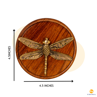 Vibrant Dragonfly Desk  & Wall Plaque