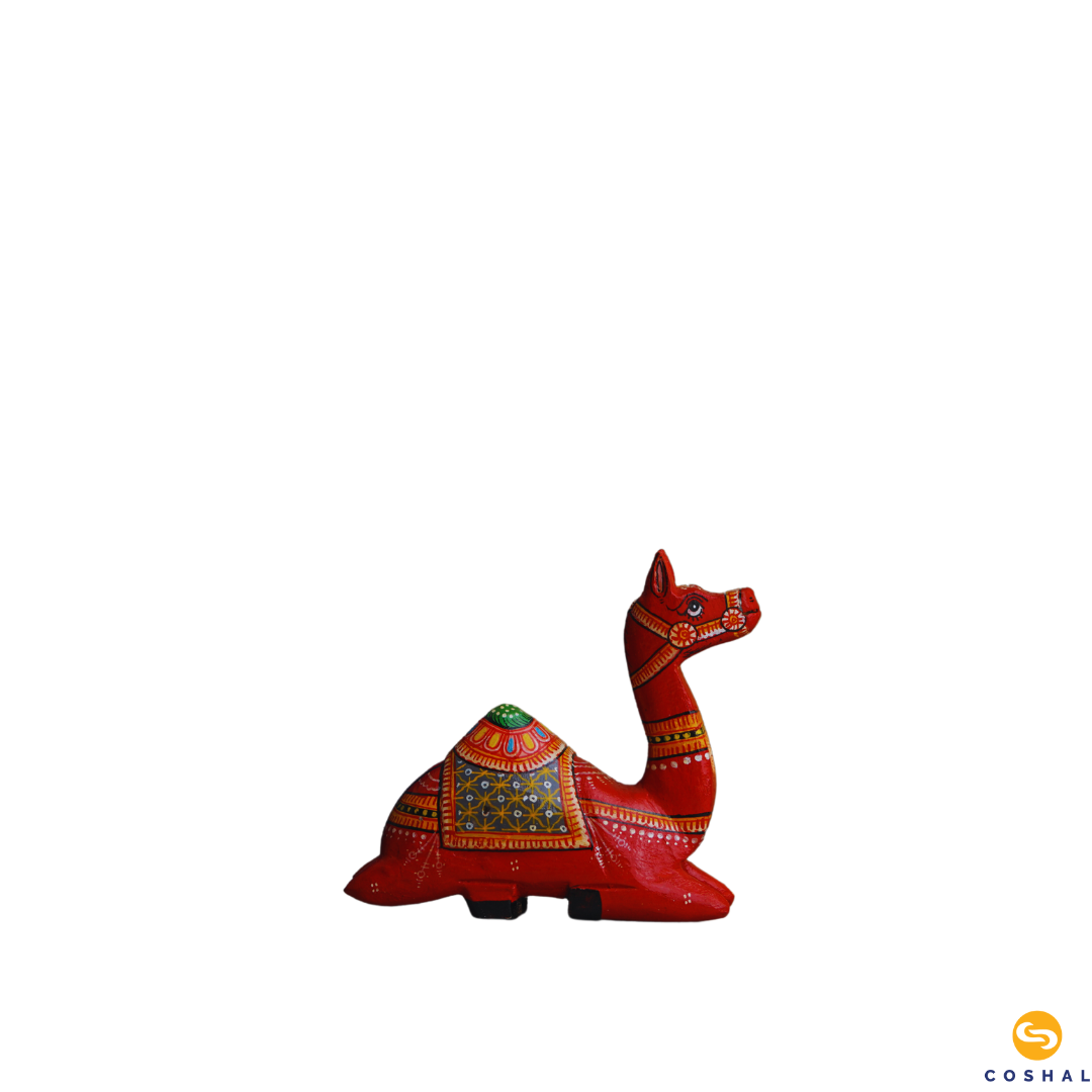 Sitting Camel | Red| Best for table decor | Coshal | OD12