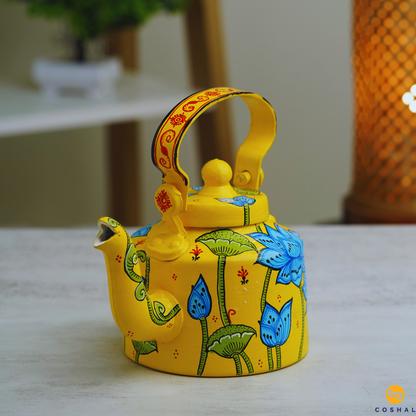 Kettle with 2 glasses | Pattachitra | Best for table decor | Coshal | OD20