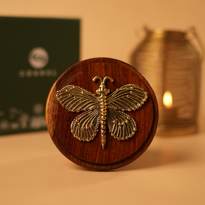 Radiant Butterfly Desk  & Wall Plaque