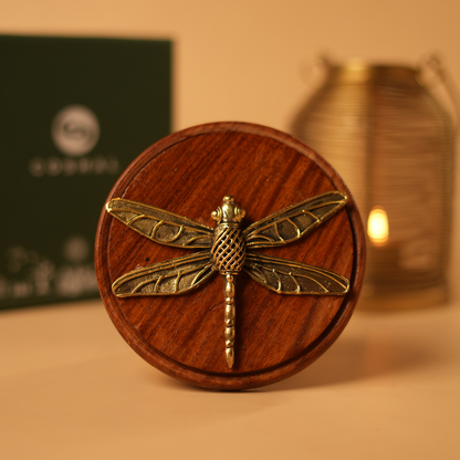 Vibrant Dragonfly Desk  & Wall Plaque