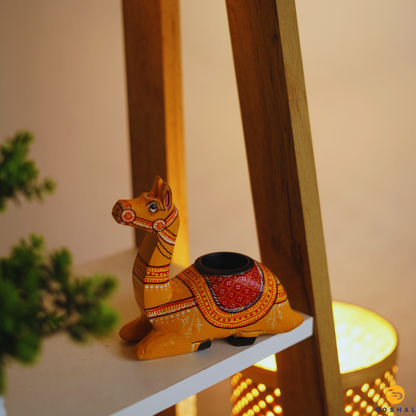 Camel tea-light | Pattachitra | Best for table decor | Coshal | OD68 2