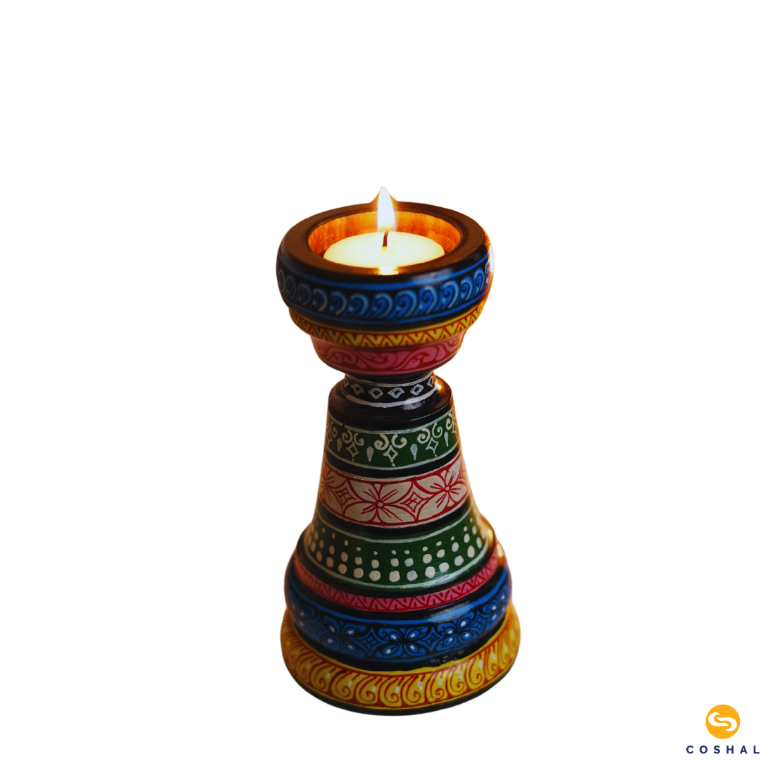 Candle Stand for Home Decoration | Pattachitra | Coshal | OD56