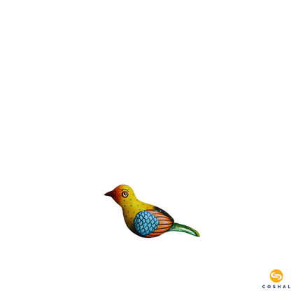 Charming Sitting bird | Traditional Odisha Pattachitra Art | Best for table decor | Coshal | OD55 4