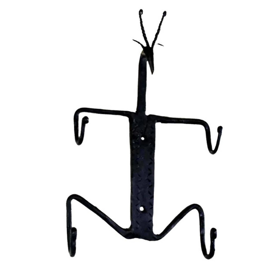 Handmade Wrought Iron Deer Key Hanger with 4 Hooks | Best For Wall Decor | Coshal | CI16 1