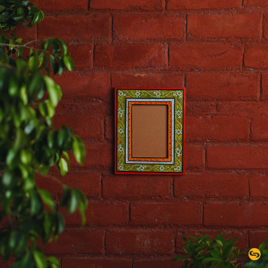 Pattachitra Handpainted Photoframe | Home Wall Decor | Coshal | OD40 1