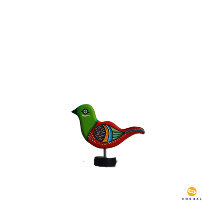 Standing Bird | Pattachitra Art | Table Decor | Coshal | OD45 6
