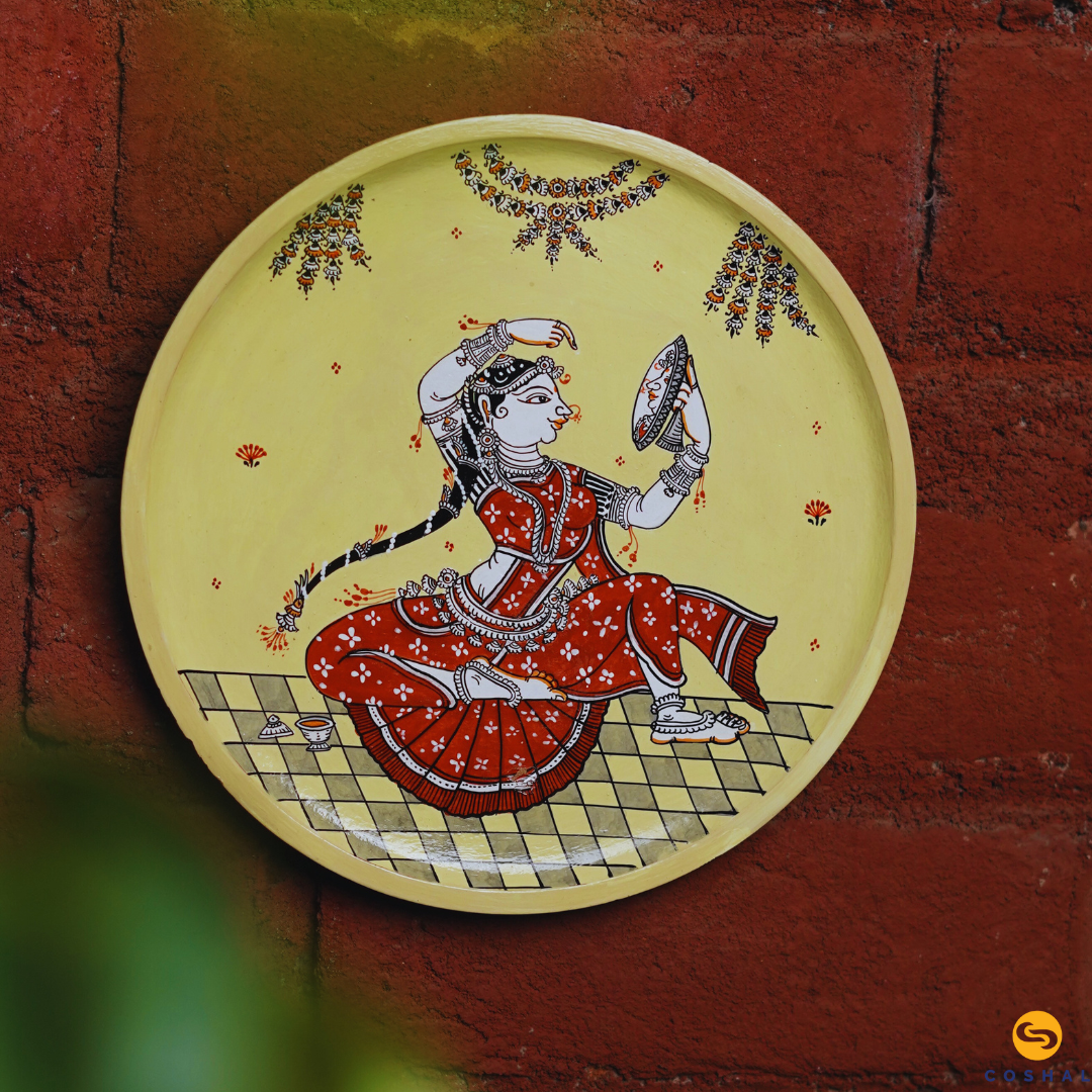 Wall Plate | Pattachitra | Best for wall decor | Coshal | OD51 1