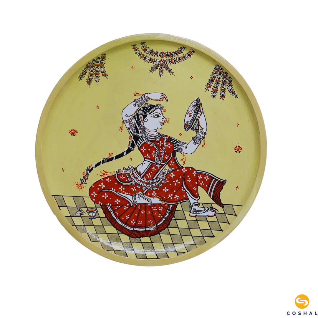 Wall Plate | Pattachitra | Best for wall decor | Coshal | OD51 3