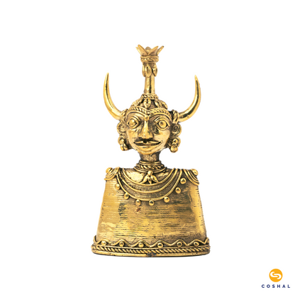 Madia Madin | Dhokra Brass Decor | Best for Table Tops |  Bastar Dhokra Art | Room Decor | Coshal | CD01 4