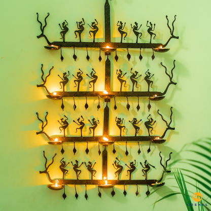 Wall Hangings For Living Room | Wrought Metal Decorative pieces | Joda Laman | Coshal | CI11 1