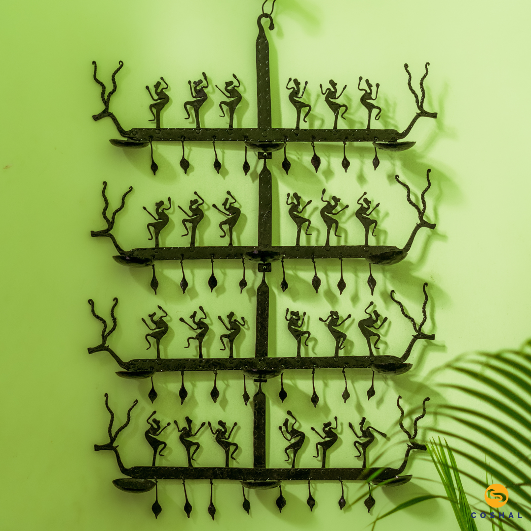 Wall Hangings For Living Room | Wrought Metal Decorative pieces | Joda Laman | Coshal | CI11 2