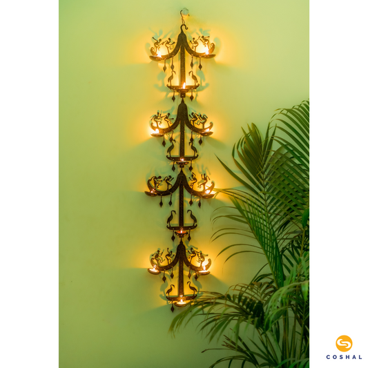 Wall hanging decoration | Wrought Iron Decorative pieces | Joda Laman | Coshal | CI08 1